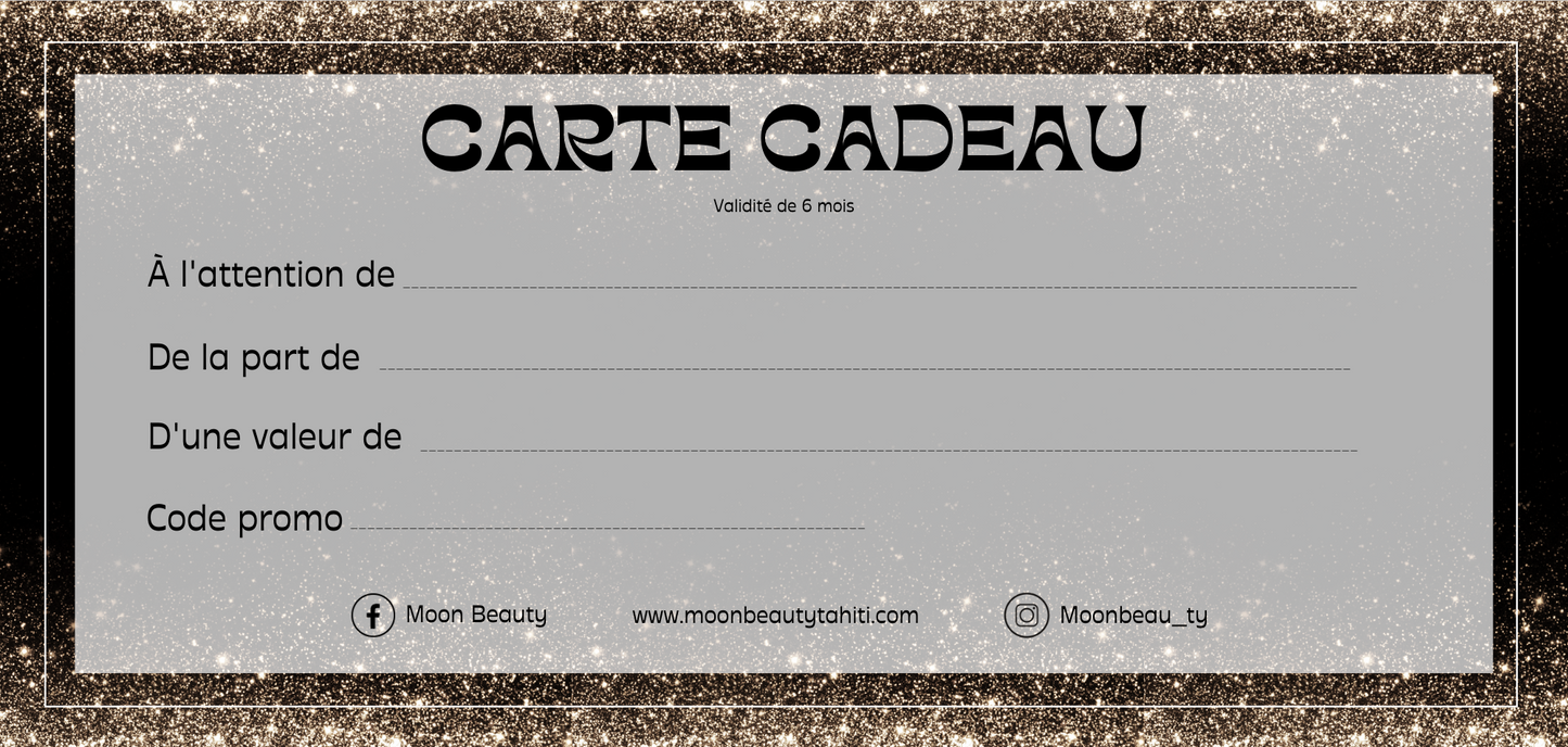 Carte cadeau