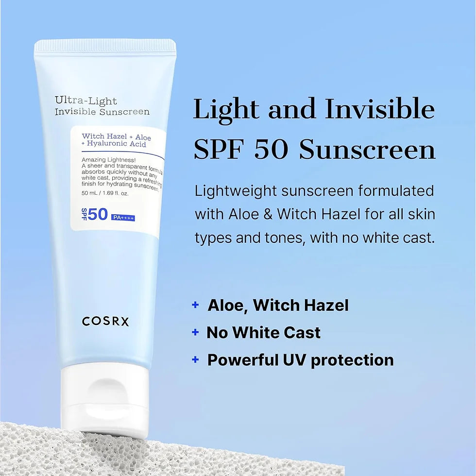 ULTRA LIGHT INVISIBLE SUNSCREEN