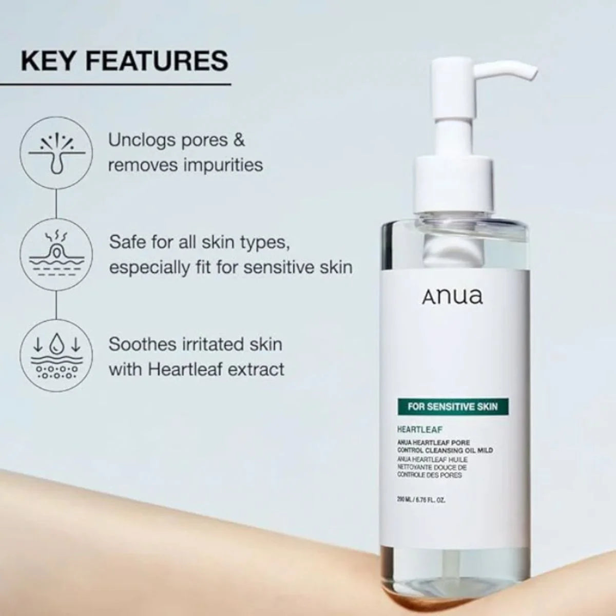 HEARTLEAF PORE CONTROL CLEANSING OIL MILD