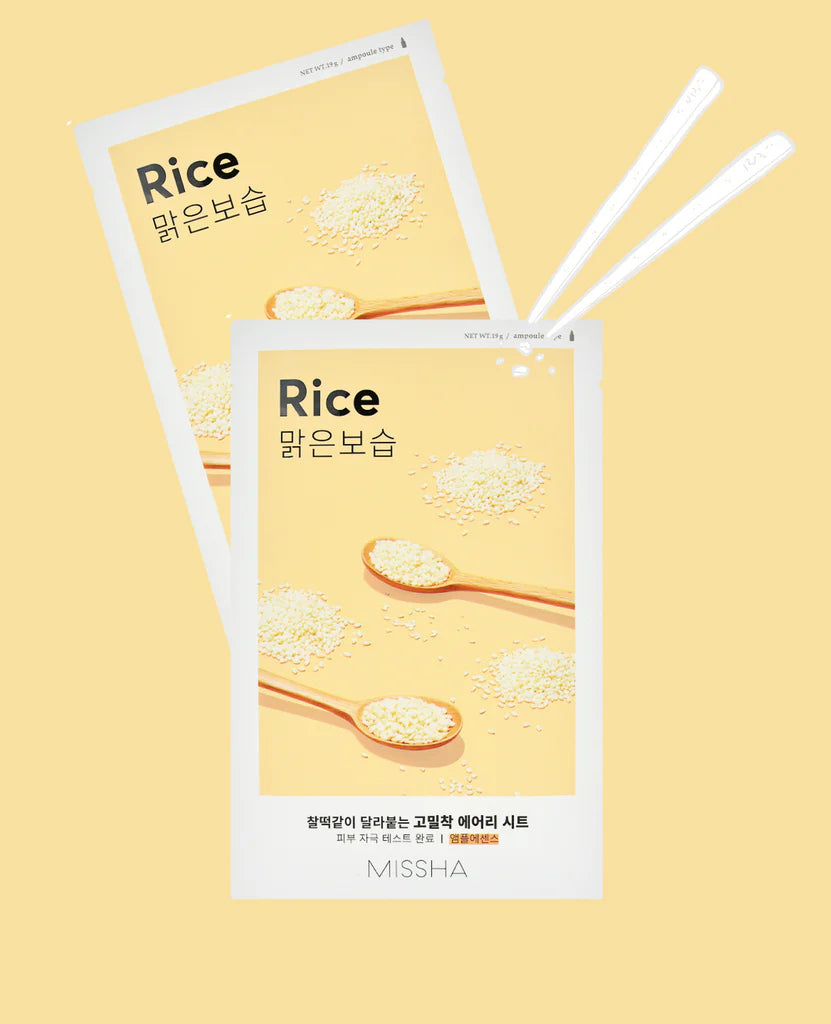 ALRY FIT SHEET MASK RICE